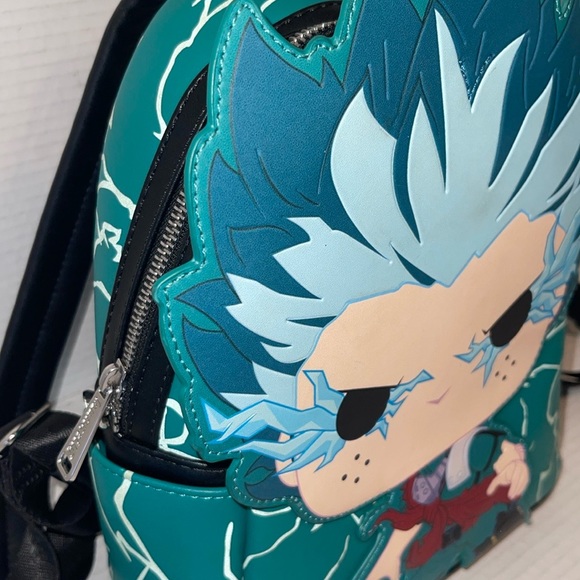 Loungefly My Hero Academia Deku Infinity Cosplay Glow in the Dark Mini Backpack - Picture 3 of 15